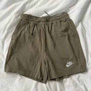 Nike Sage Green Drawstring Shorts